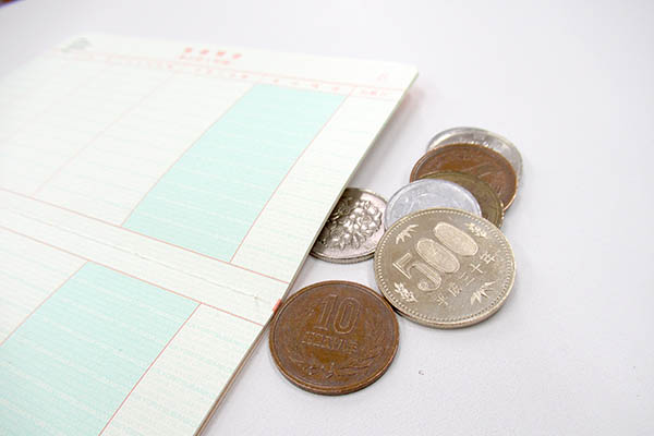 通帳とお金