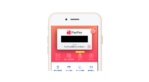 PayPayのミニアプリ