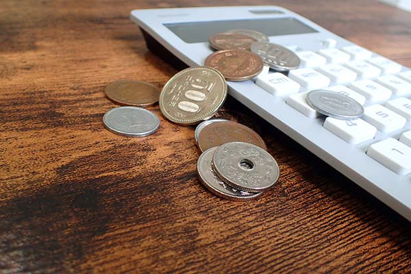 電卓とお金